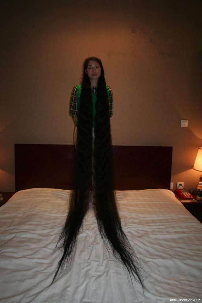  تصاویر و عکس های دیدنی از زنانی با بلندترین موی دنیا