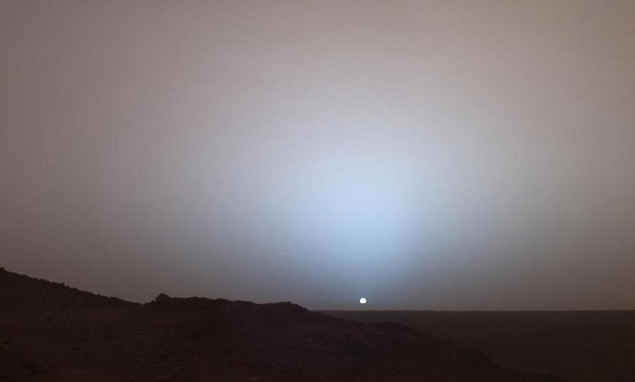15. Sunset on Mars