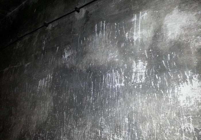 29. Inside an Auschwitz gas chamber